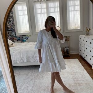 Cynthia Rowley White Cotton Dress